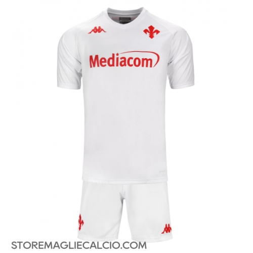 Fiorentina Maglia Gara Trasferta Repliche 2024-25 Bambino Maniche Corte Fiorentina Maglia Gara Trasferta Repliche 2024-25 Bambino Maniche Corte